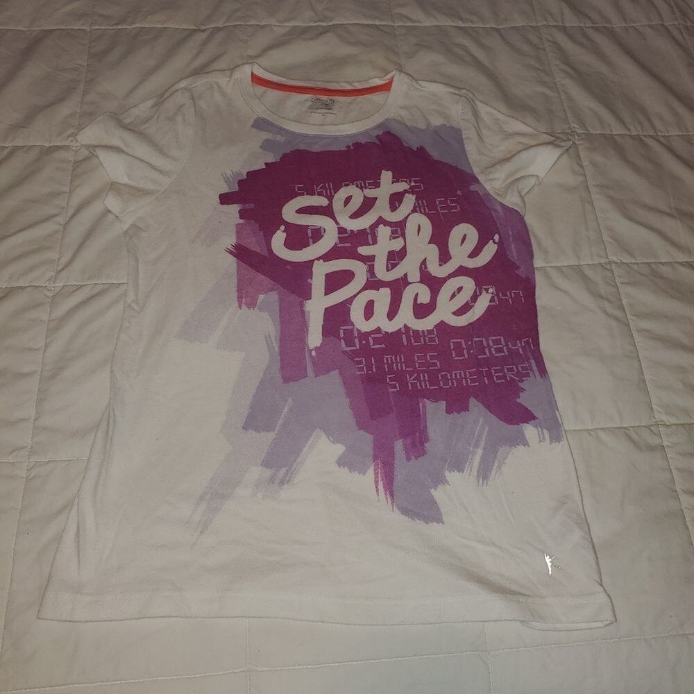 Danskin now XL 14-16 girls short sleeve tee
